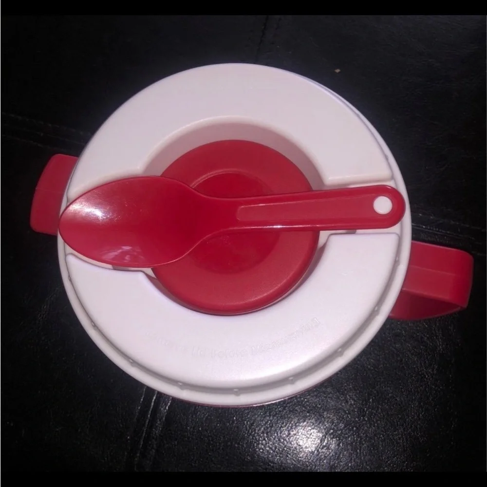 Progressive On the Go Salad Soup Bowl  RED - Picture 2 of 3